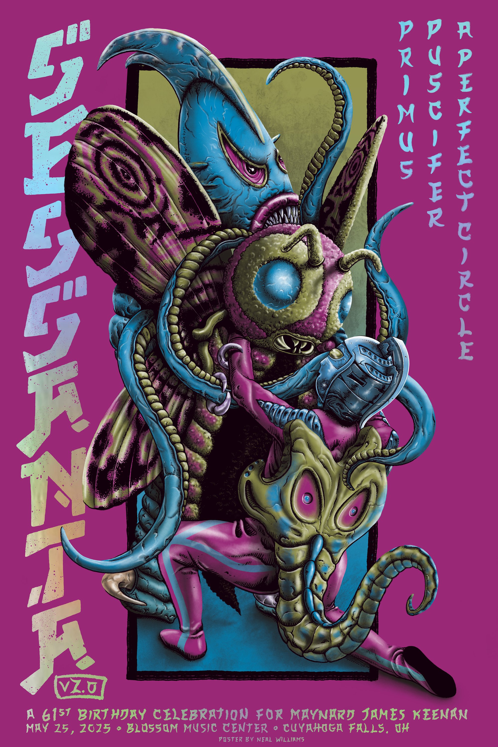 Sessanta - Primus, Puscifer and A Perfect Circle in Cuyahoga Falls